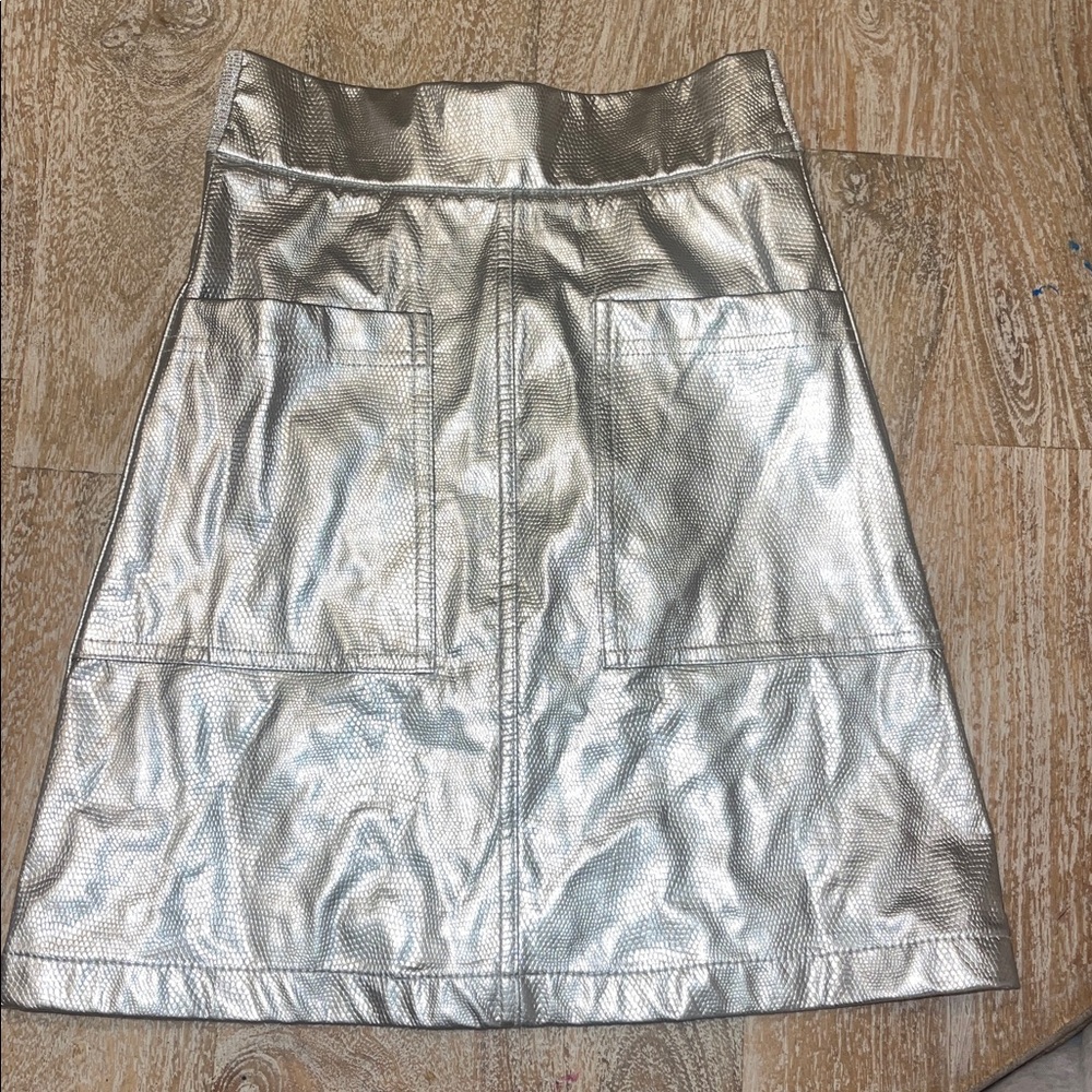 ZOE LTD Silver  Girls Skirt Size 7